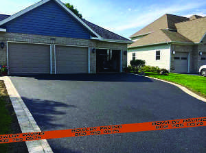Residential paving-Bowlby Tape